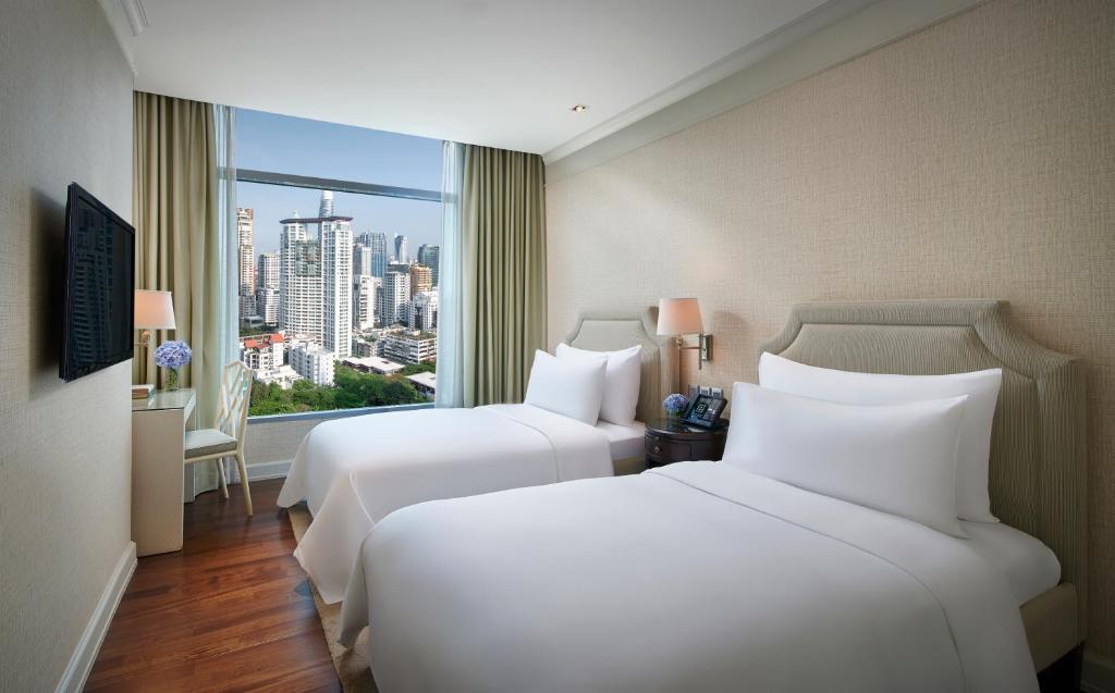 Сьюит (Двухместный полулюкс с 2 отдельными кроватями), Отель Oriental Residence Bangkok