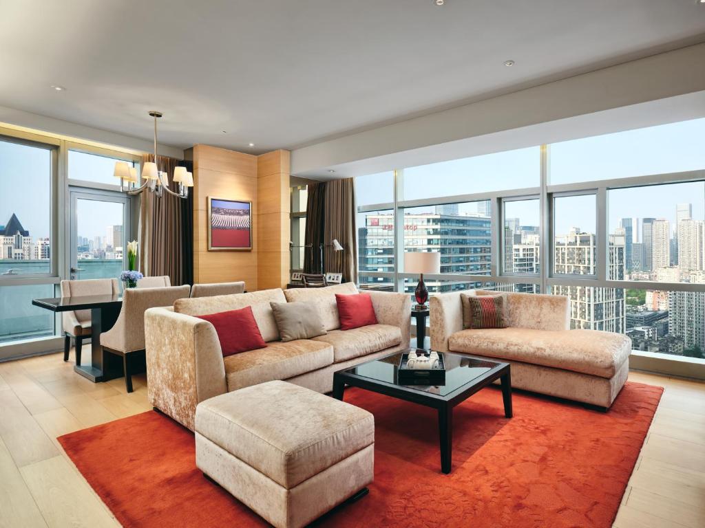 Сьюит (2 King 2 Bedroom Suite With Balcony), Fraser Suites Chengdu