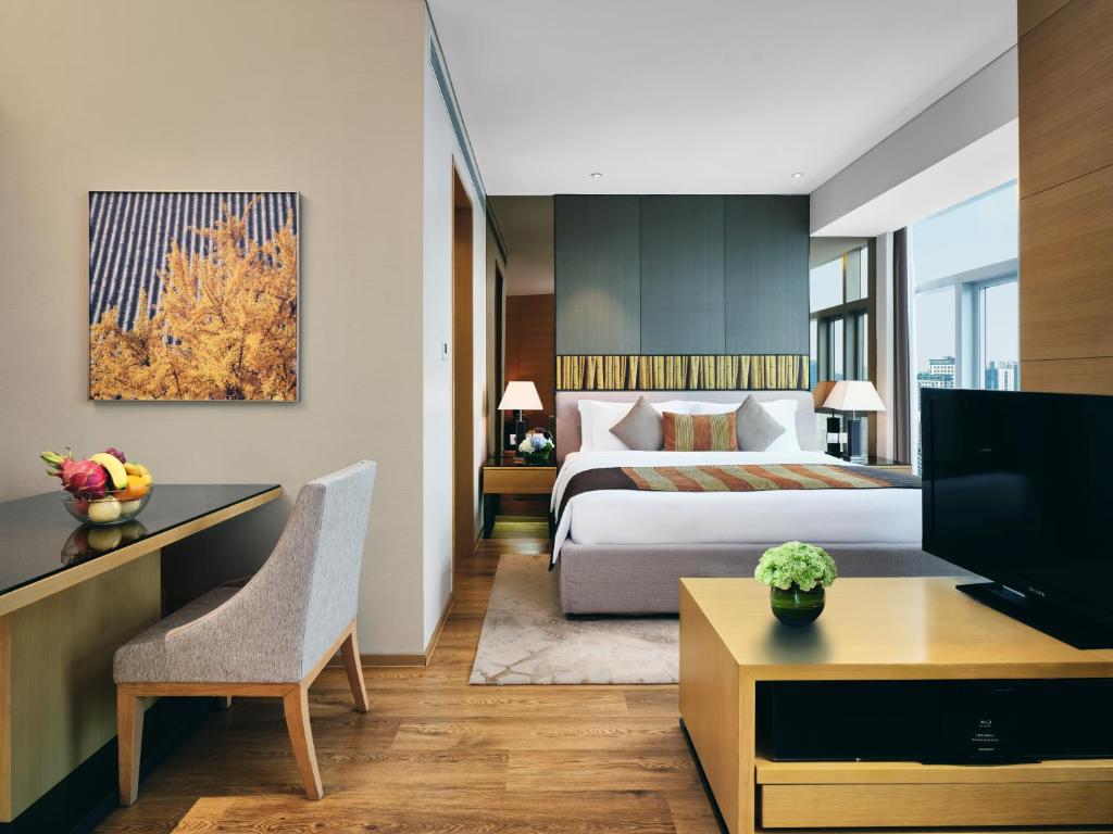 Двухместный (1 King Junior Suite Living Dining Kitchen), Fraser Suites Chengdu