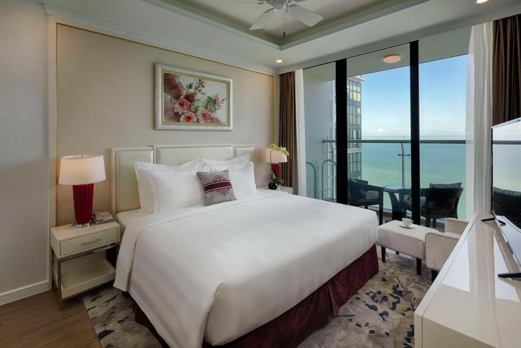 Апартаменты (Номер «Гранд» с 2 спальнями и видом на океан), Vinpearl Condotel Beachfront Nha Trang