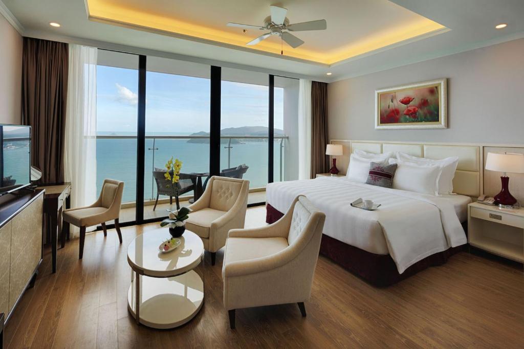 Апартаменты (Номер «Гранд» с 2 спальнями и видом на океан), Vinpearl Condotel Beachfront Nha Trang