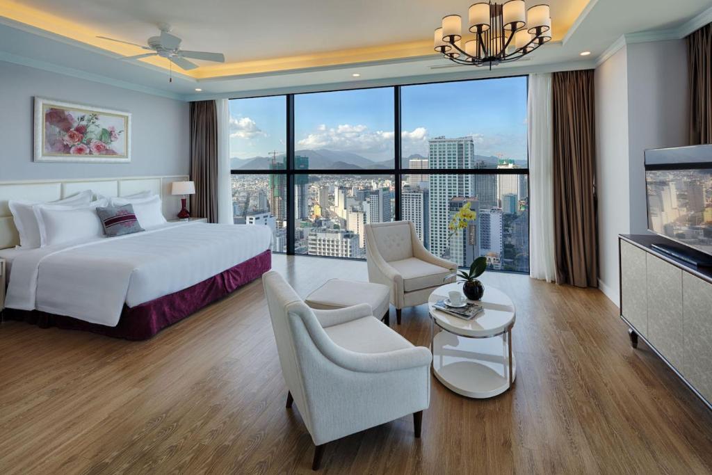 Студио (Номер-студио «Гранд» с видом на океан), Vinpearl Condotel Beachfront Nha Trang