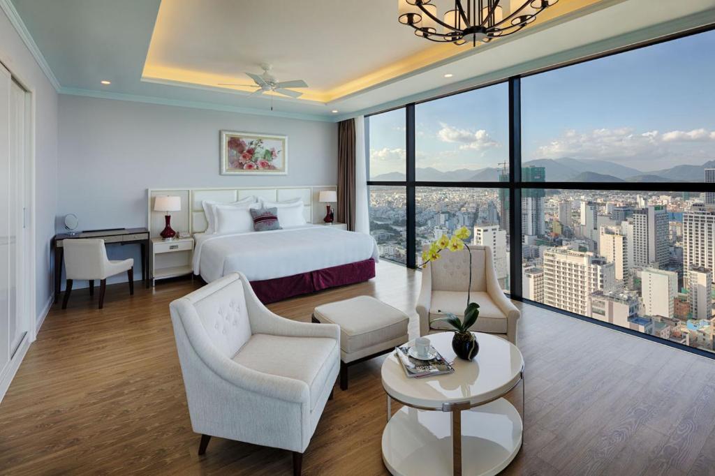 Студио (Номер-студио «Гранд» с видом на океан), Vinpearl Condotel Beachfront Nha Trang
