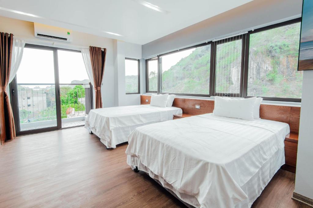 Трехместный (Трехместный номер Делюкс), Catba Buffalo Hostel