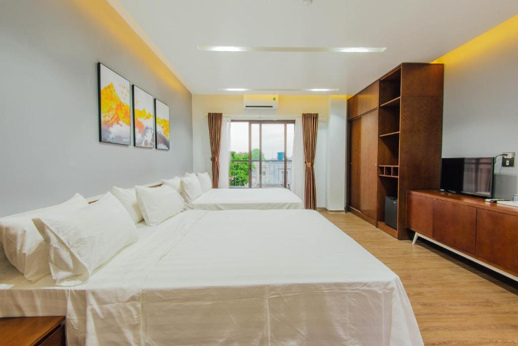 Семейный (Семейный номер Делюкс), Catba Buffalo Hostel