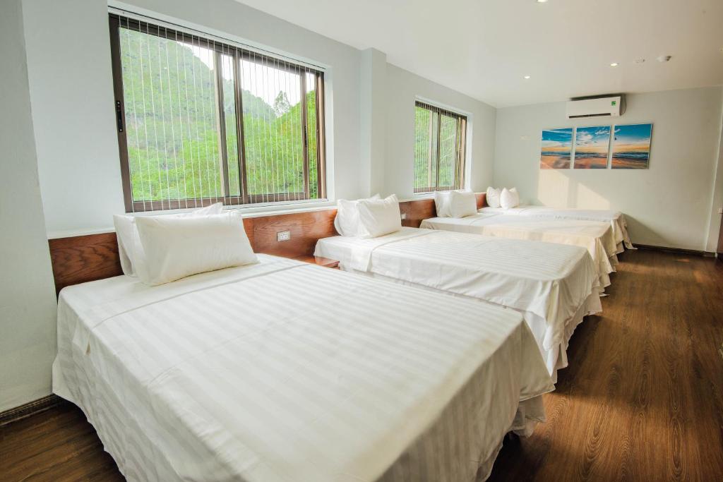 Четырехместный (Четырехместный номер Делюкс), Catba Buffalo Hostel