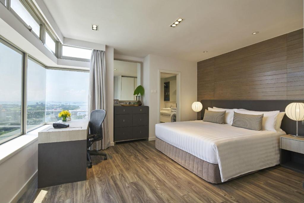 Апартаменты (Апартаменты Делюкс с 1 спальней), PARKROYAL Serviced Suites,Singapore