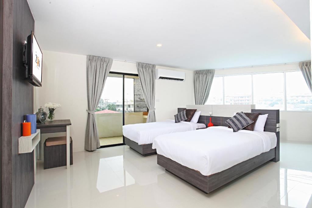 Семейный (Семейный номер с балконом), Отель The Zen Pattaya