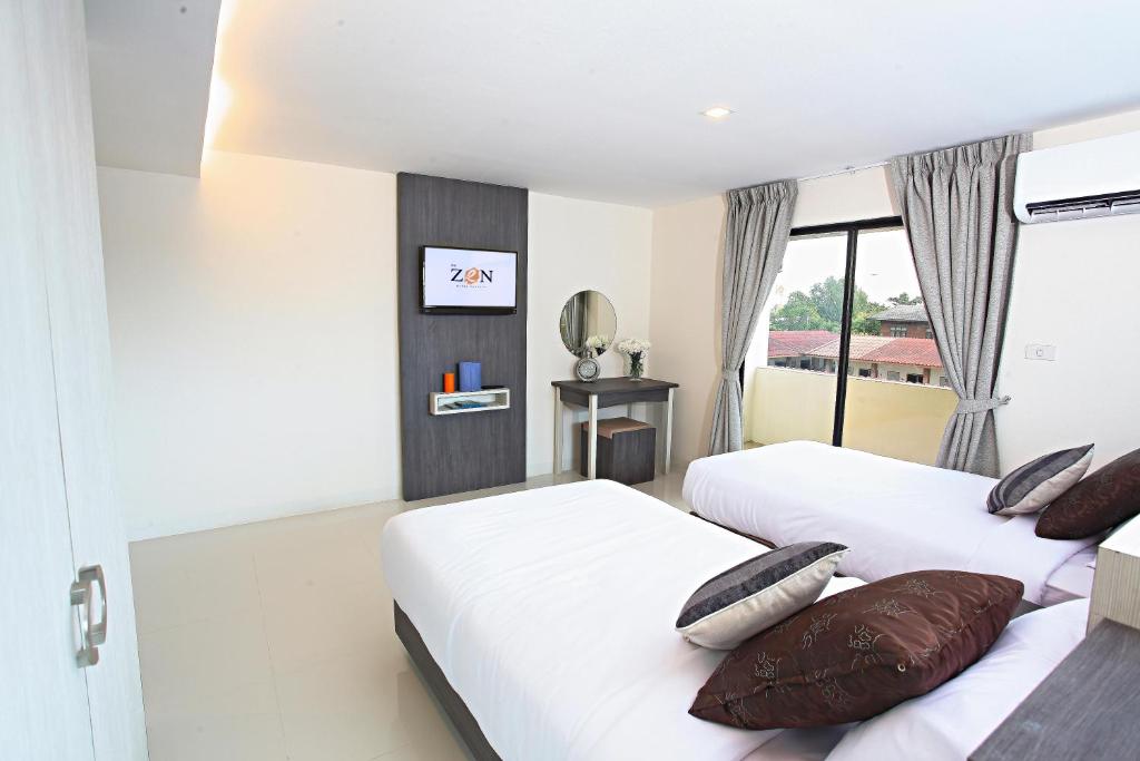 Семейный (Семейный номер с балконом), Отель The Zen Pattaya