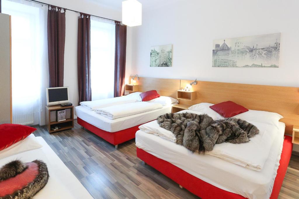 Апартаменты (Апартаменты Делюкс с 2 спальнями (для 5 взрослых)), Queens Apartments