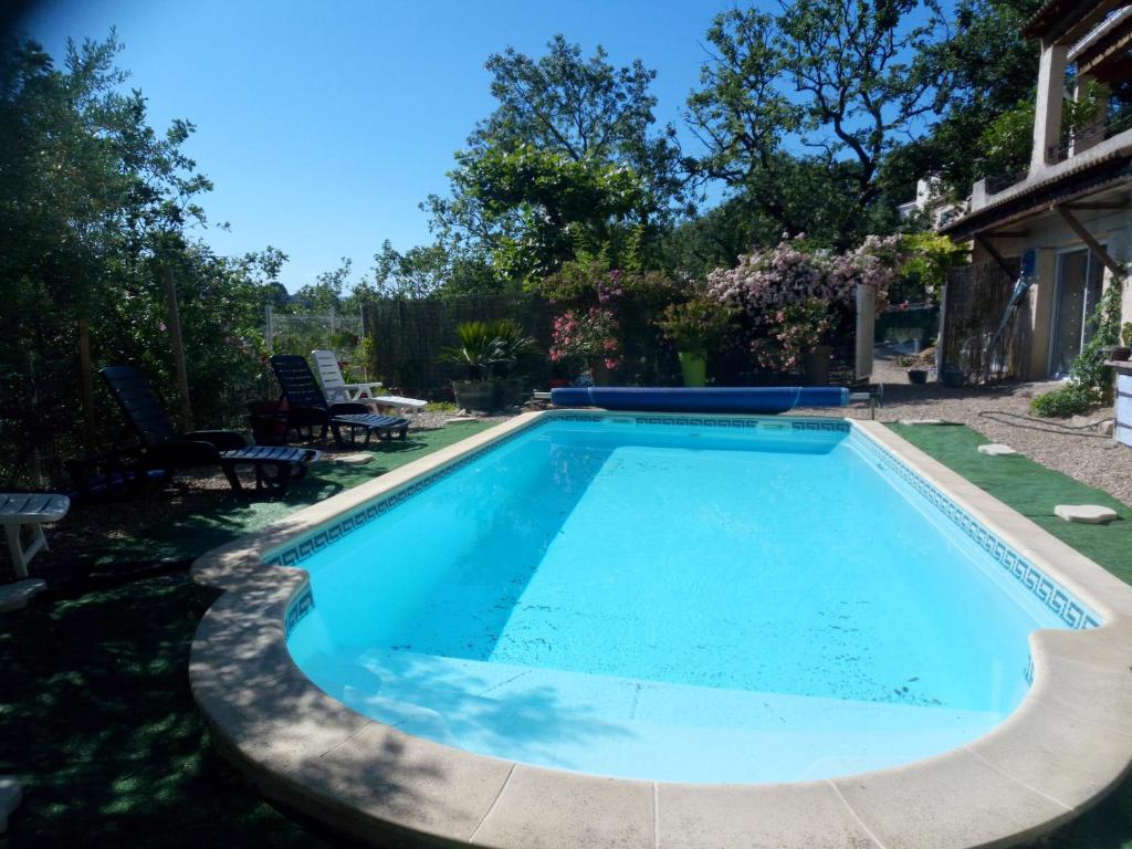 Villa de 4 chambres avec piscine privee jardin amenage et wifi a Ners