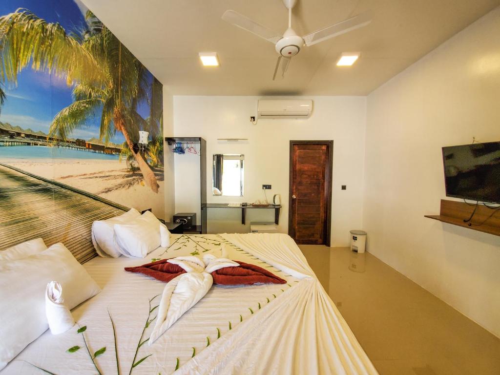 Двухместный (Двухместный номер Делюкс с 1 кроватью), Summer inn Thoddoo