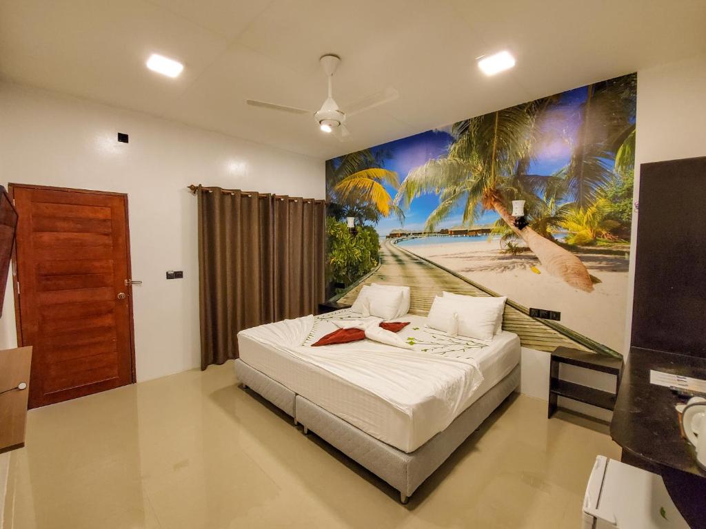 Двухместный (Двухместный номер Делюкс с 1 кроватью), Summer inn Thoddoo