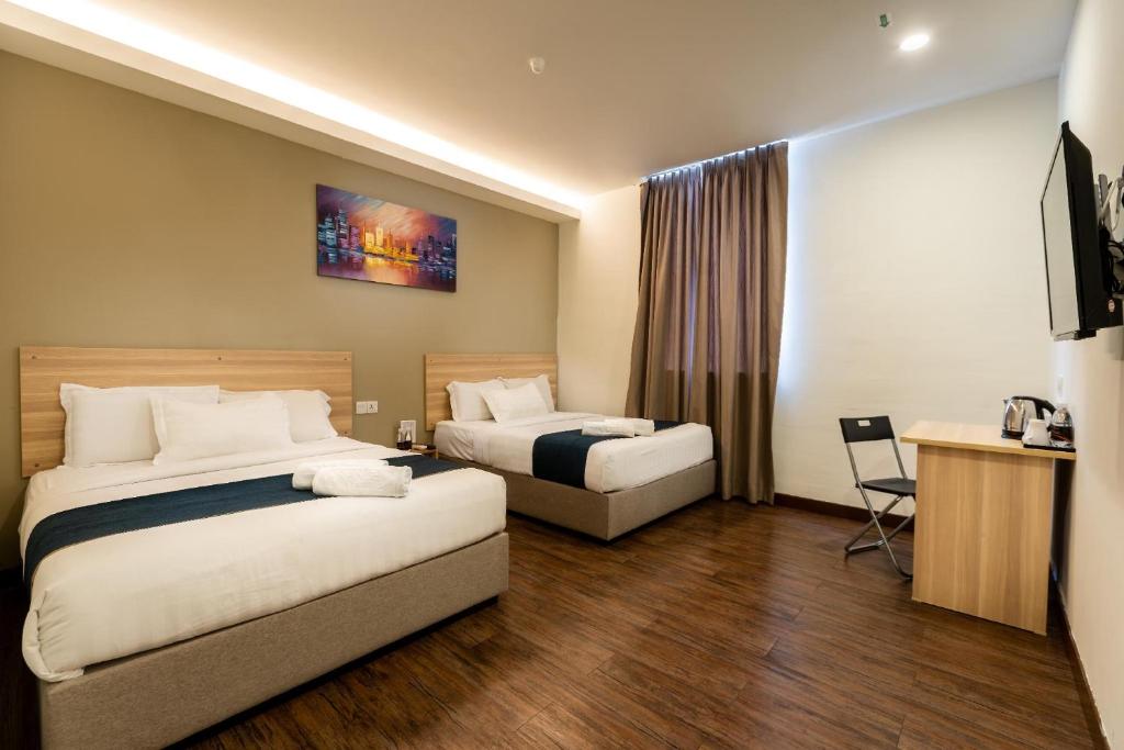 Двухместный (Семейный номер Делюкс), Orange Hotel Sri Petaling