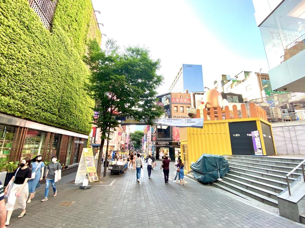 Namsan Forest in Myeongdong - Tap to explore photos