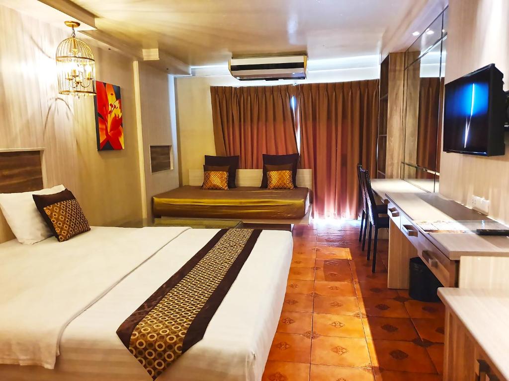 Двухместный (Двухместный номер Делюкс с 1 кроватью), Отель The Montana Lodge-Sathorn