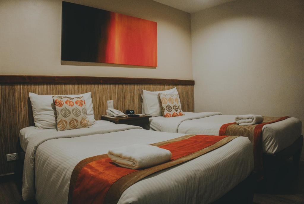 Двухместный (Двухместный номер Делюкс с 2 отдельными кроватями), NS Royal Hotel