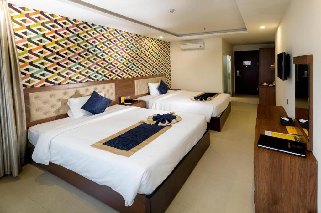 Двухместный (Двухместный номер Делюкс с 2 отдельными кроватями), Seven Sea Hotel Da Nang