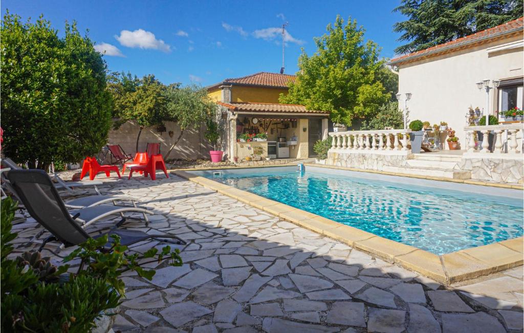 Nice Home In Murviel-les-bziers With 3 Bedrooms, Wifi And Outdoor Swimming Pool