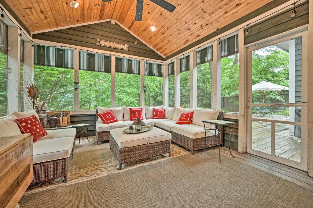 Upscale Family Retreat with Fire Pit, Walk to Beach! photo 1