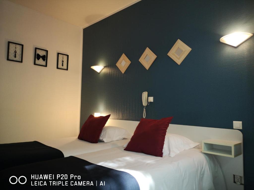 Двухместный (Двухместный номер с 2 отдельными кроватями), Hôtel Trianon Tours