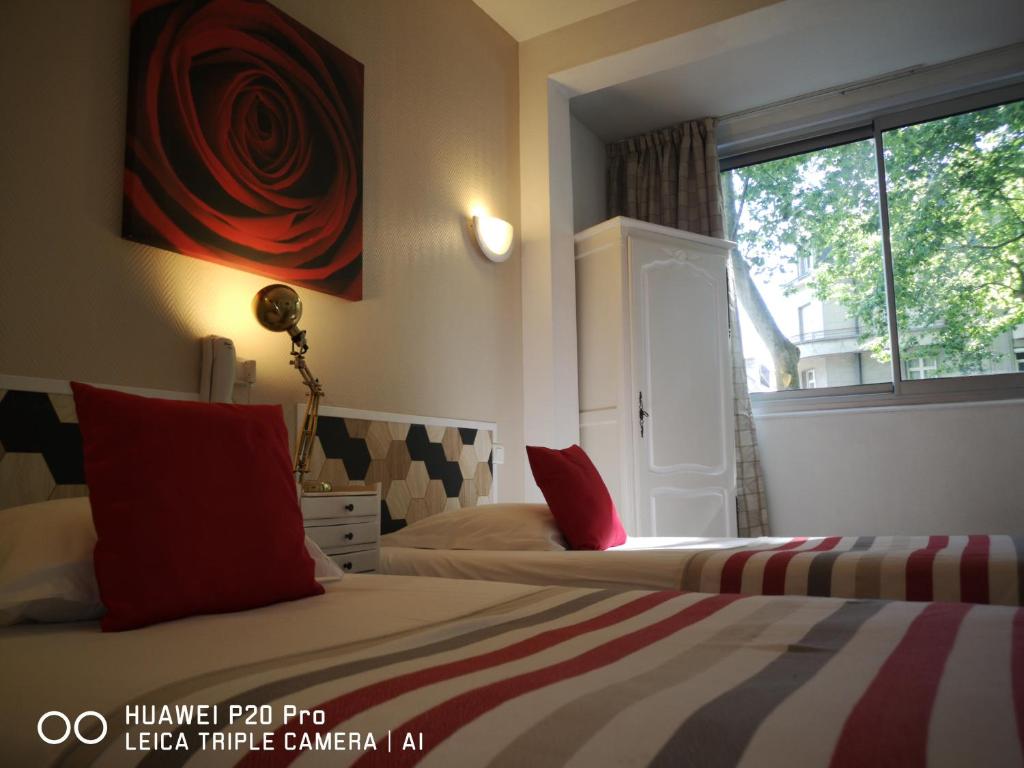 Двухместный (Двухместный номер с 2 отдельными кроватями), Hôtel Trianon Tours