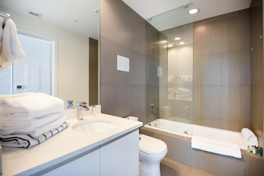 Апартаменты (Апартаменты с 1 спальней — Верхний этаж, вид на океан), Bluebird Suites Monte Carlo Miami Beach
