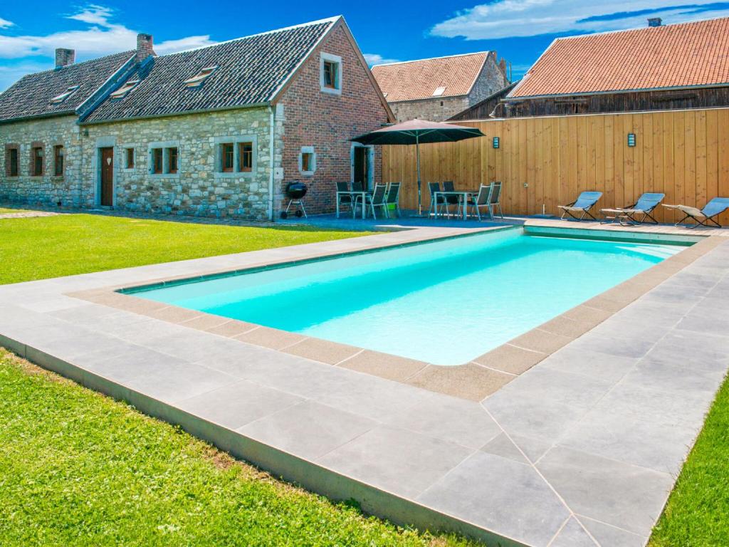 Stunning Chalet in Goé with Swimming Pool, Sauna, Terrace