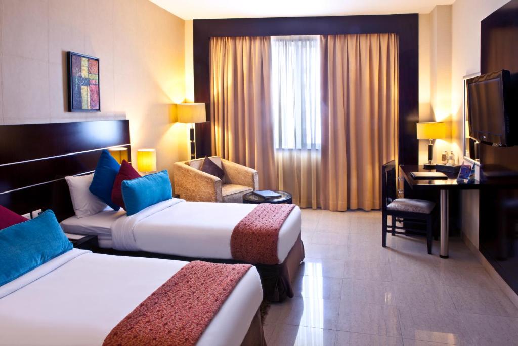 Двухместный (Двухместный номер с 2 отдельными кроватями), Отель Landmark Riqqa Hotel