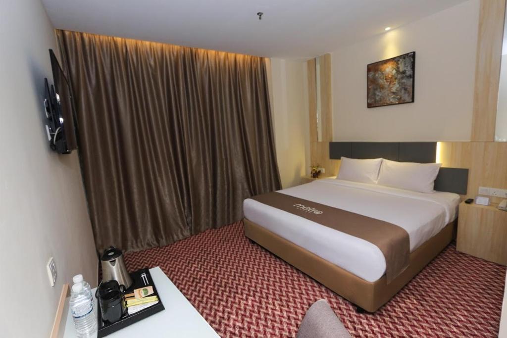 Двухместный (Двухместный номер Делюкс с 1 кроватью), Metro Hotel Bukit Bintang
