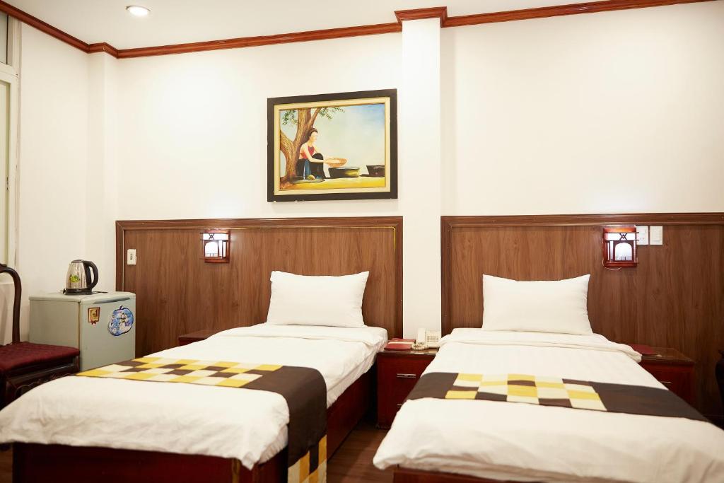 Двухместный (Двухместный номер Делюкс с 2 отдельными кроватями), Hanoi Asia Hotel 2