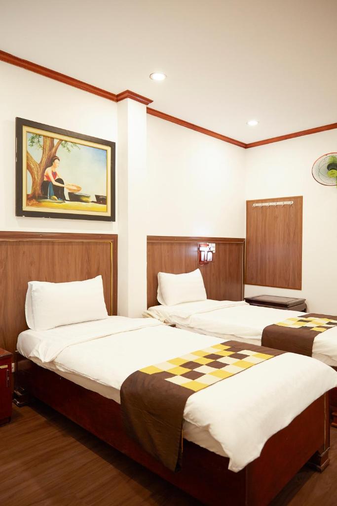 Двухместный (Двухместный номер Делюкс с 2 отдельными кроватями), Hanoi Asia Hotel 2