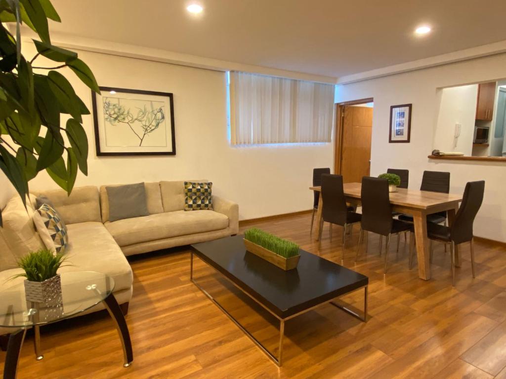 Апартаменты (Апартаменты с 2 спальнями), Casa Donceles apt. 1