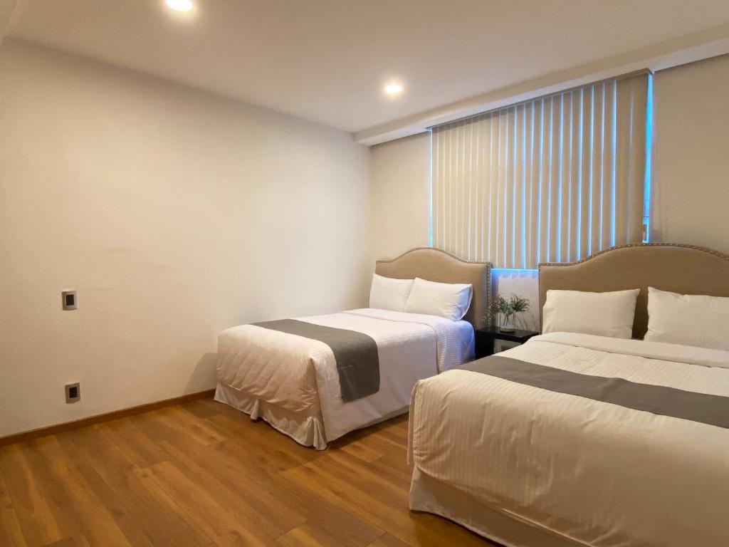Апартаменты (Апартаменты с 2 спальнями), Casa Donceles apt. 1