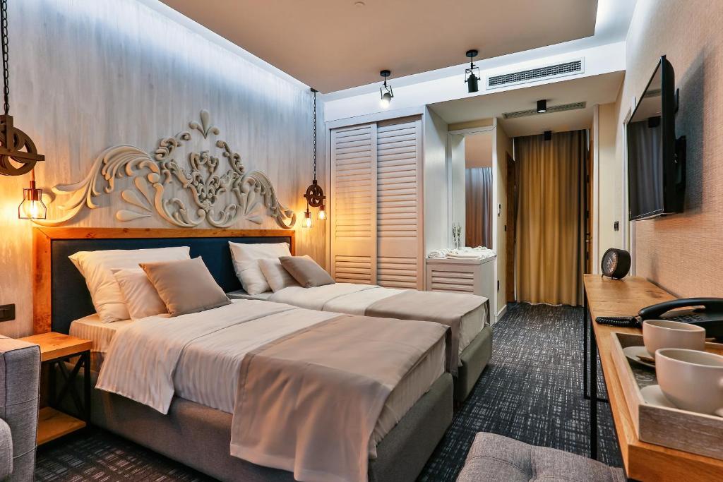 Двухместный (Двухместный номер Делюкс с 1 кроватью и видом на море), Boutique Hotel Tate