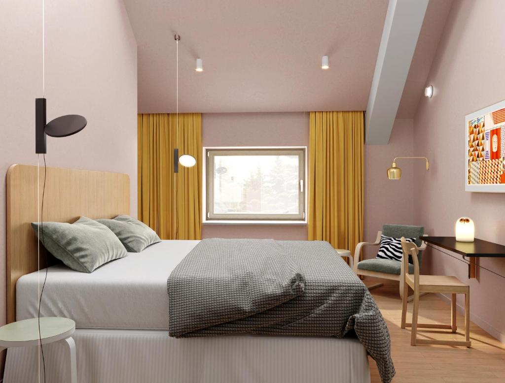 Двухместный (Двухместный номер Делюкс с 1 кроватью), Hotel Helka