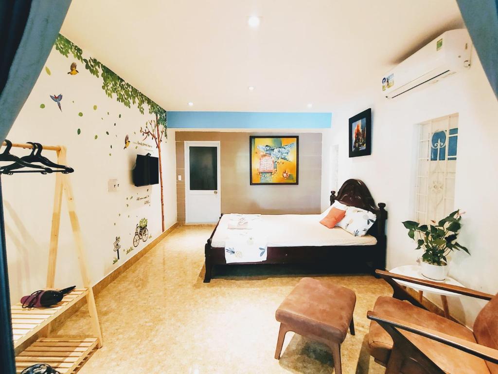 Двухместный (Двухместный номер Делюкс с 1 кроватью и душем), Q' Garden Homestay Villa