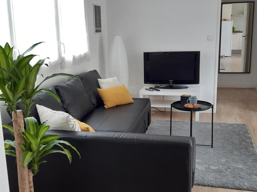 RESIDENCE APPART CENTRE VILLE LORIENT Calme Garage photo 1