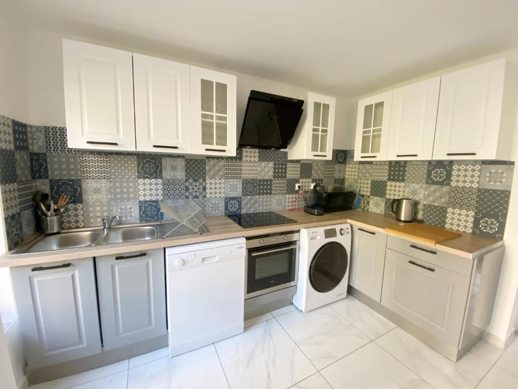 022 CHIC & COSY GRAND APPART DUPLEX 92m2 JARDIN WIFI SMART TV NETFLIX photo 3