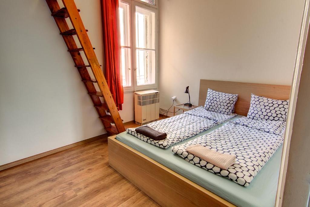 Двухместный (Двухместный номер с 1 кроватью и общей ванной комнатой), Pal's Hostel and Apartments
