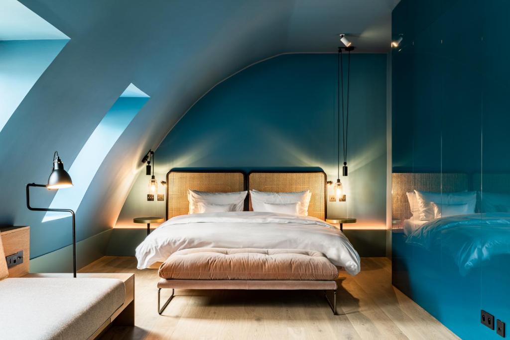 Двухместный (Двухместный номер Делюкс с 1 кроватью), Maximilian Hotel