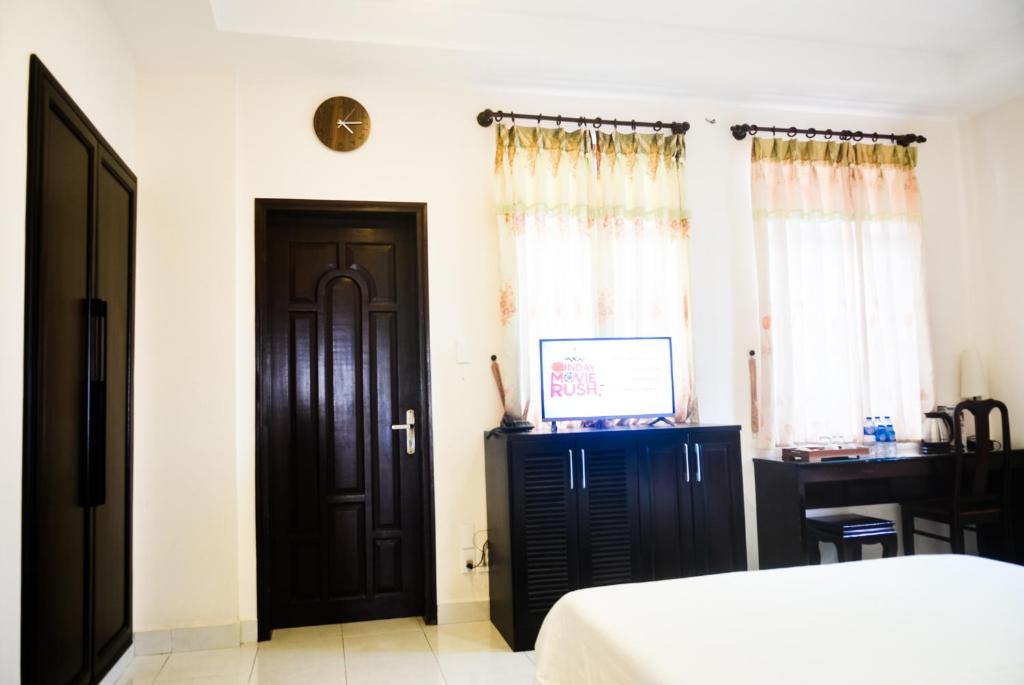 Трехместный (Трехместный номер с балконом), Thanh Bình Hotel