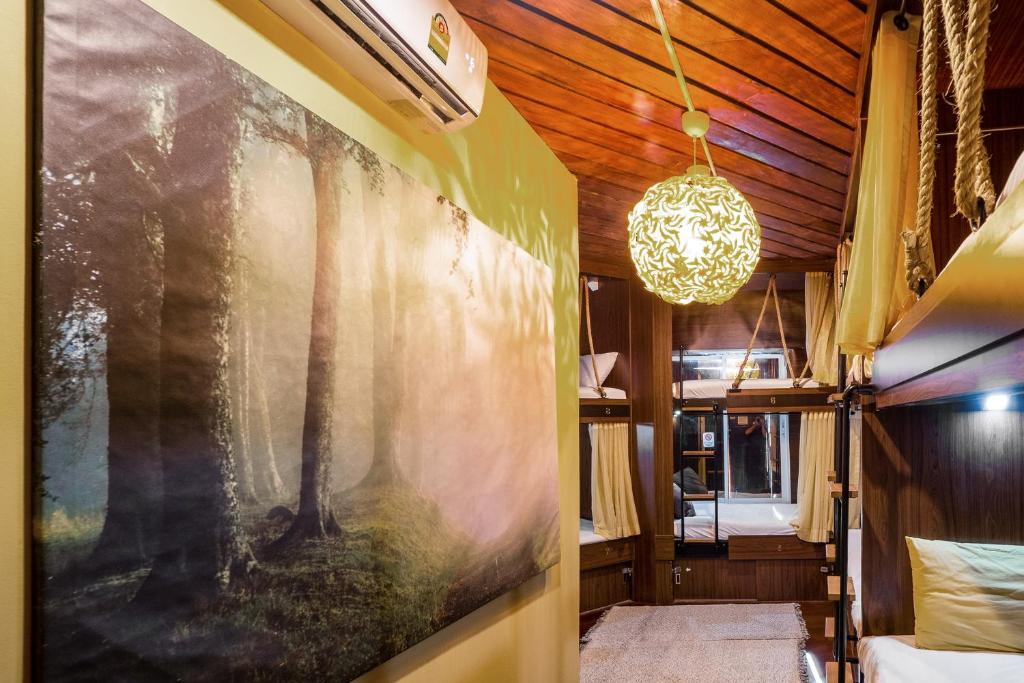 Номер (Односпальная кровать в общем номере для женщин), The Onion Hostel