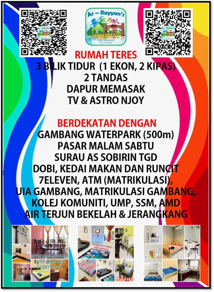 ar rayyan homestay bukit gambang photo 3