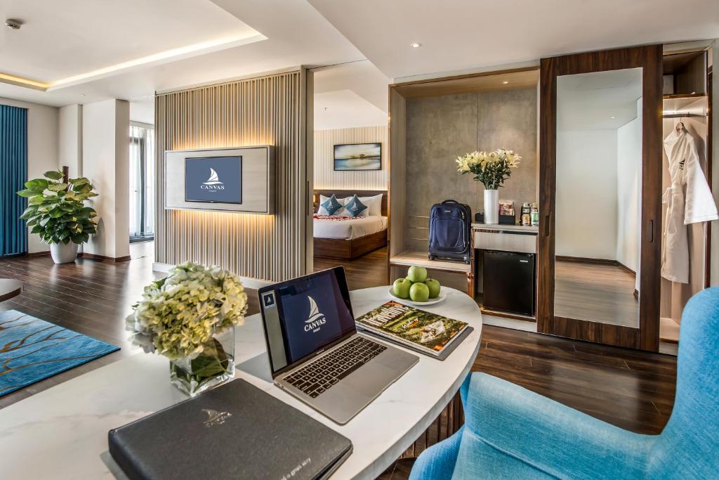 Сьюит (Представительский люкс), Canvas Danang Beach Hotel