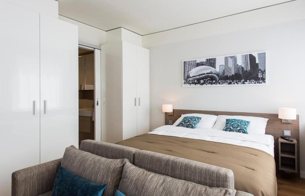 Студио (Cosy Apartment with Kitchen), Brera Serviced Apartments Frankfurt Oper