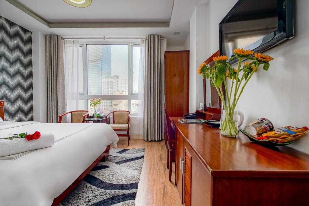 Сьюит (Двухместный номер Делюкс «Премьер» с 1 кроватью), Ace Hotel Ben Thanh