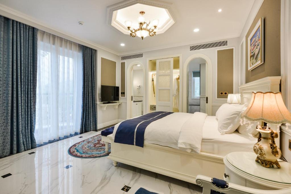 Сьюит (Люкс-лофт «Кондоминиум» с видом на океан), Lan Rung Resort Phuoc Hai