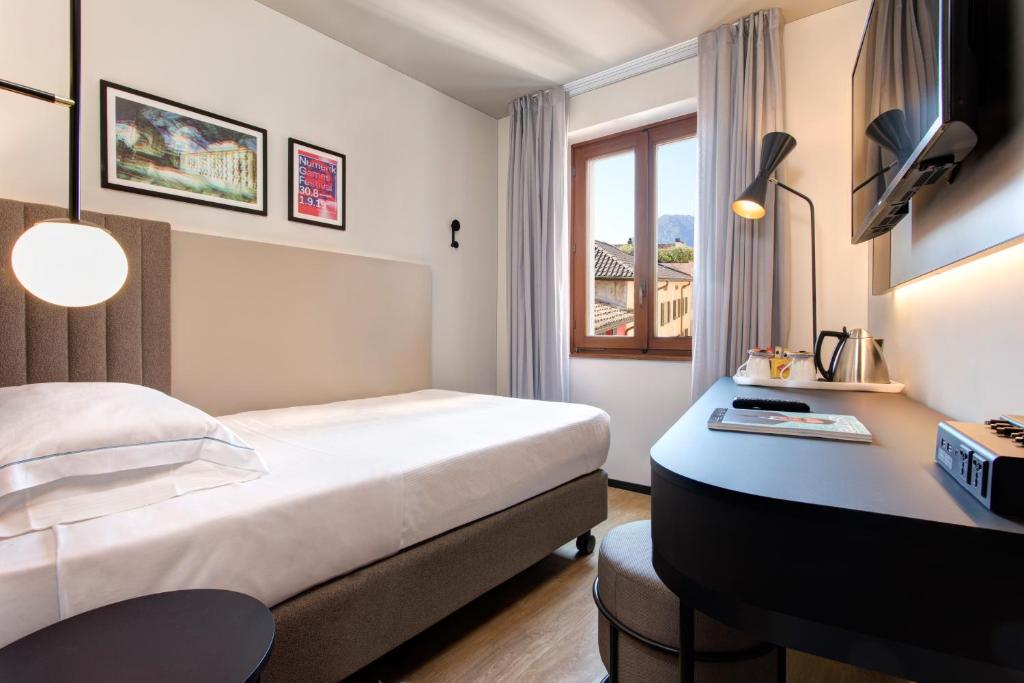 Одноместный (Номер с основными удобствами и кондиционером), Lugano Dante Center Swiss Quality Hotel