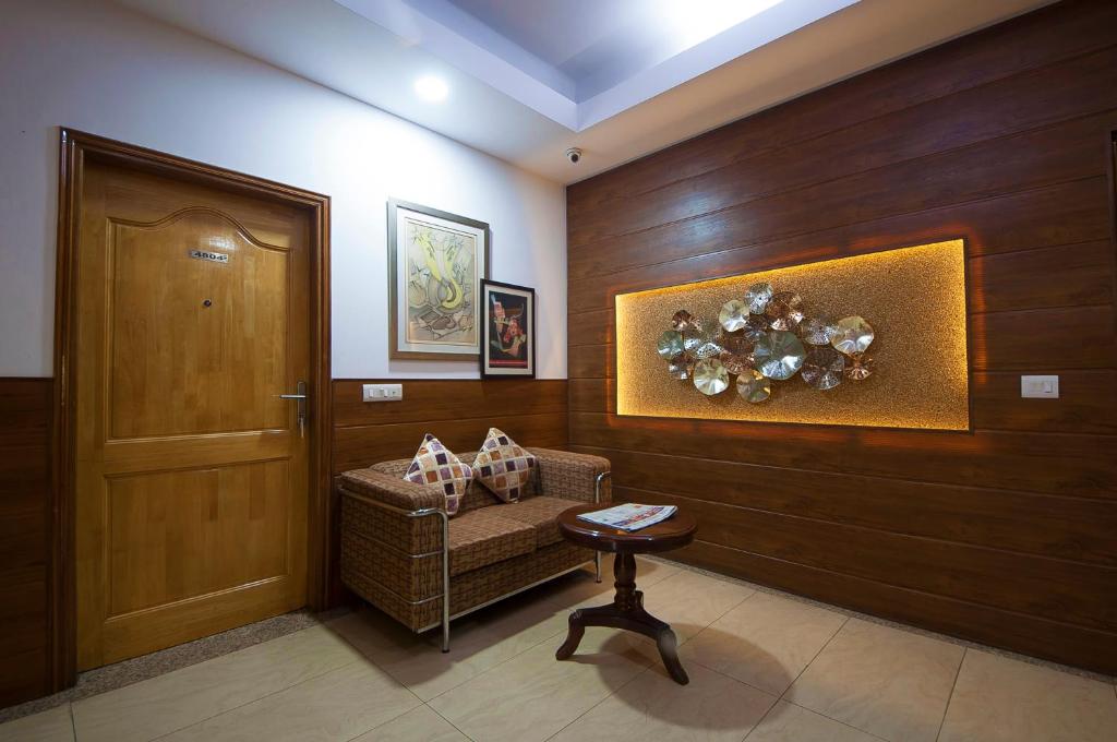 Двухместный (Двухместный номер Делюкс с 1 кроватью), Imperial Apartments Huda City Center